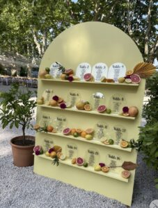 Panneau plan de table